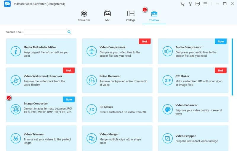 BMP JPG 変換 Vidmore ツール
