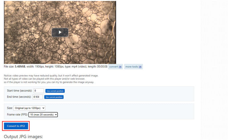 JPG／PNG に変換ボタン