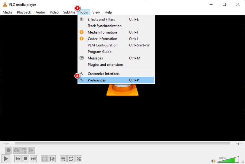［ツール］＞［設定］