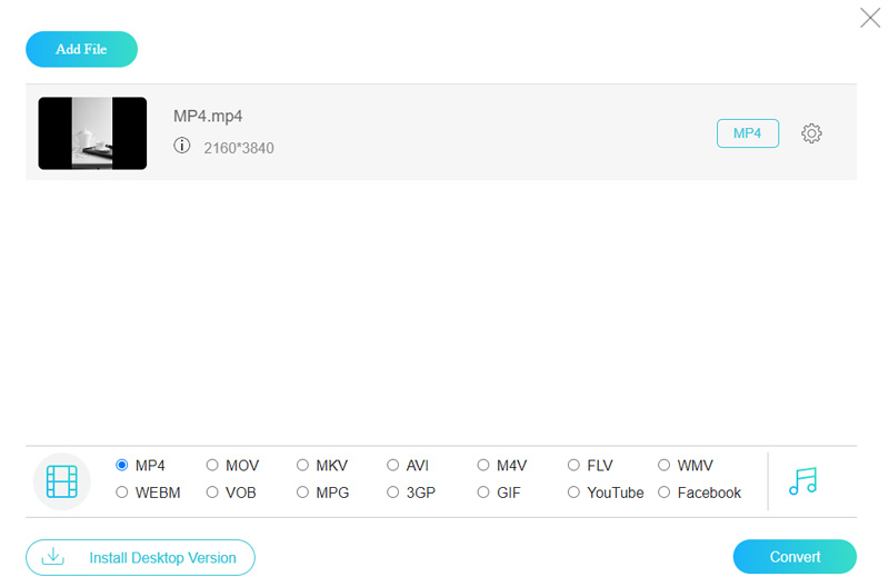 Vidmore オンラインコンバーター（Wondershare の代替）