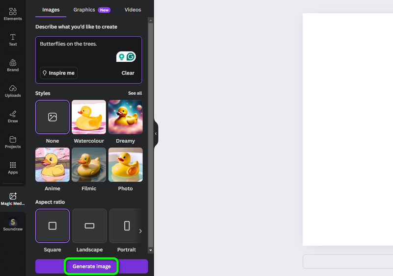 Canva 生成プロセス