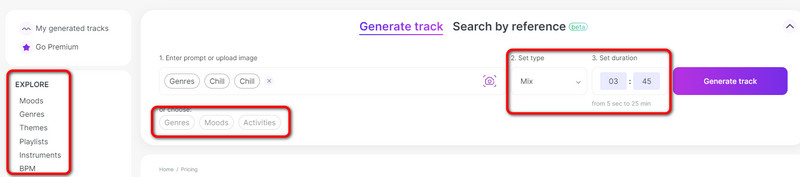 Aimusic AI 音楽ジェネレーター