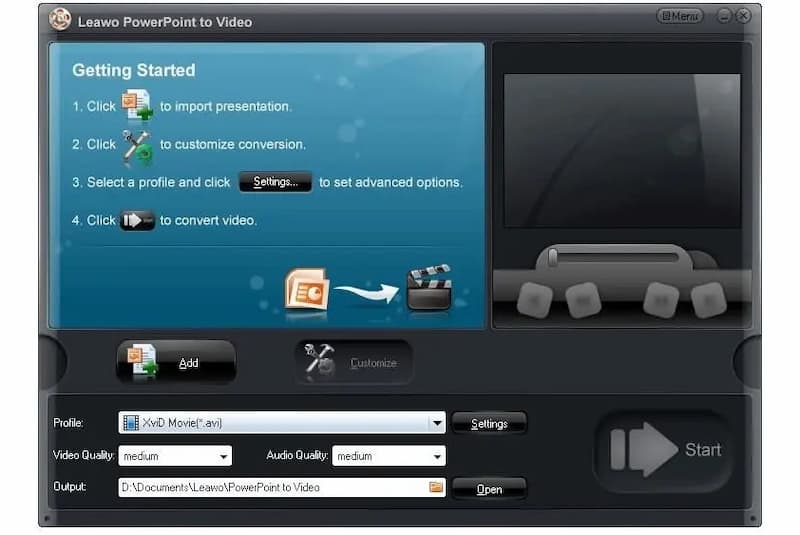 Leawo PPT to Video Pro