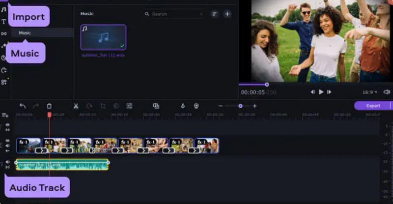 Movavi オーディオ