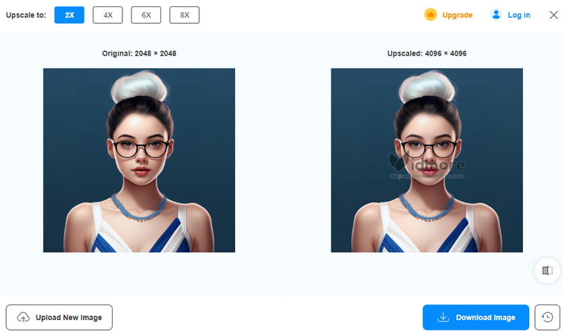 Vidmore Image Upscalerで生成画像を強化