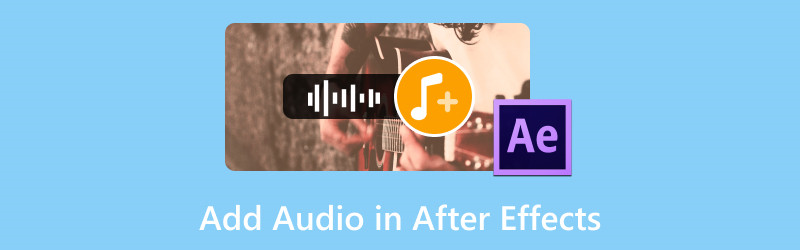 After Effectsで音声を追加する方法