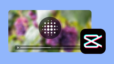 CapCutで動画にぼかしを入れる方法