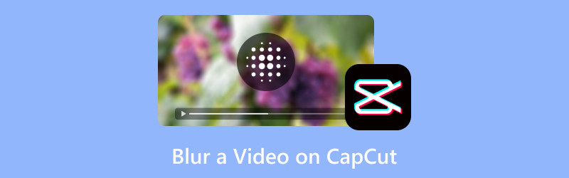 CapCutで動画にぼかしを入れる方法