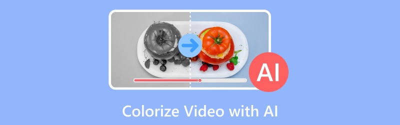 AIで動画をカラー化する