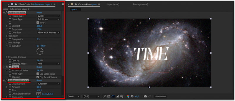 調整レイヤーを作成