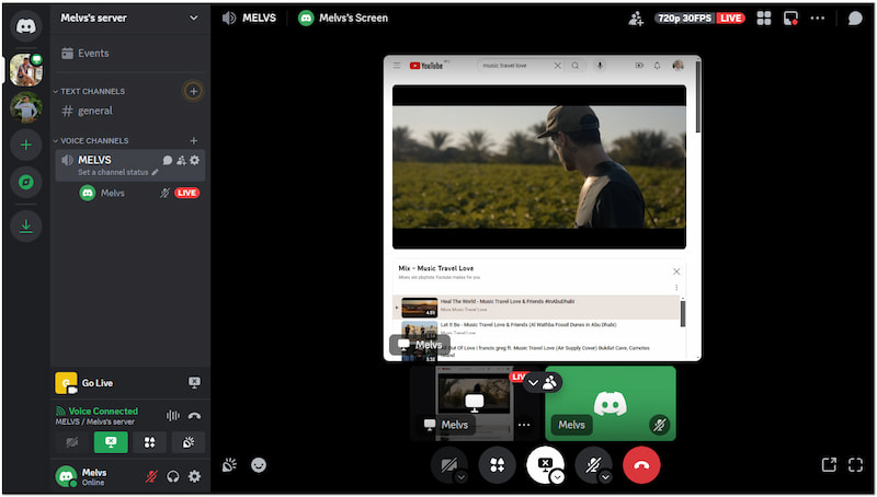 画面共有を開始