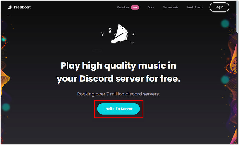 Invite To Server（サーバーに招待）