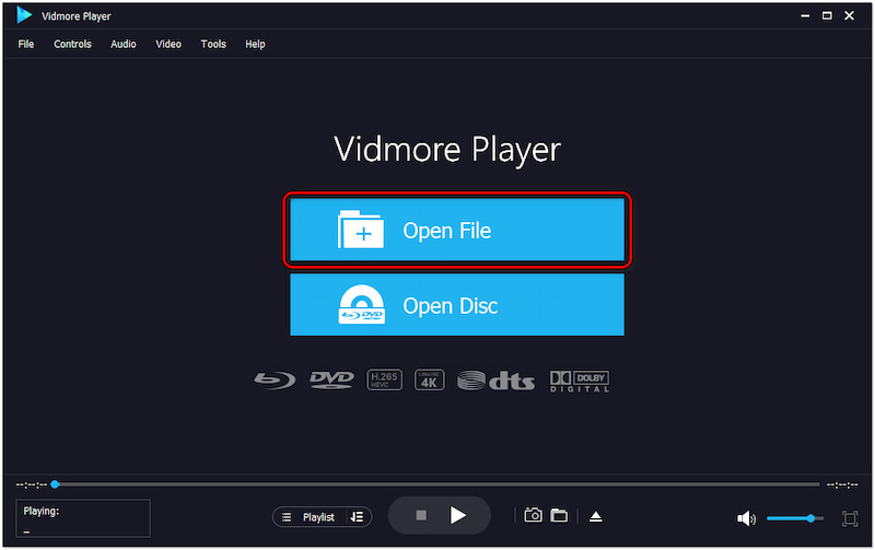 再生用に HEVC を読み込む