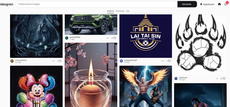 テキストから画像への変換機能