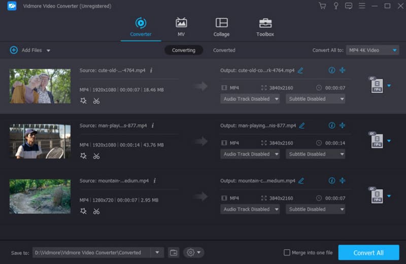 Vidmore コンバーター 画像