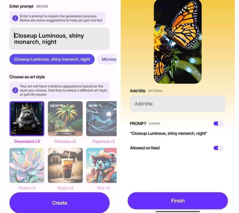Wombo モバイル版