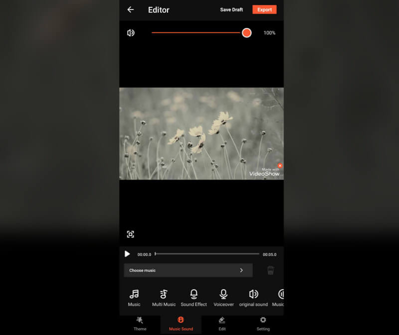 オーディオファイルを追加