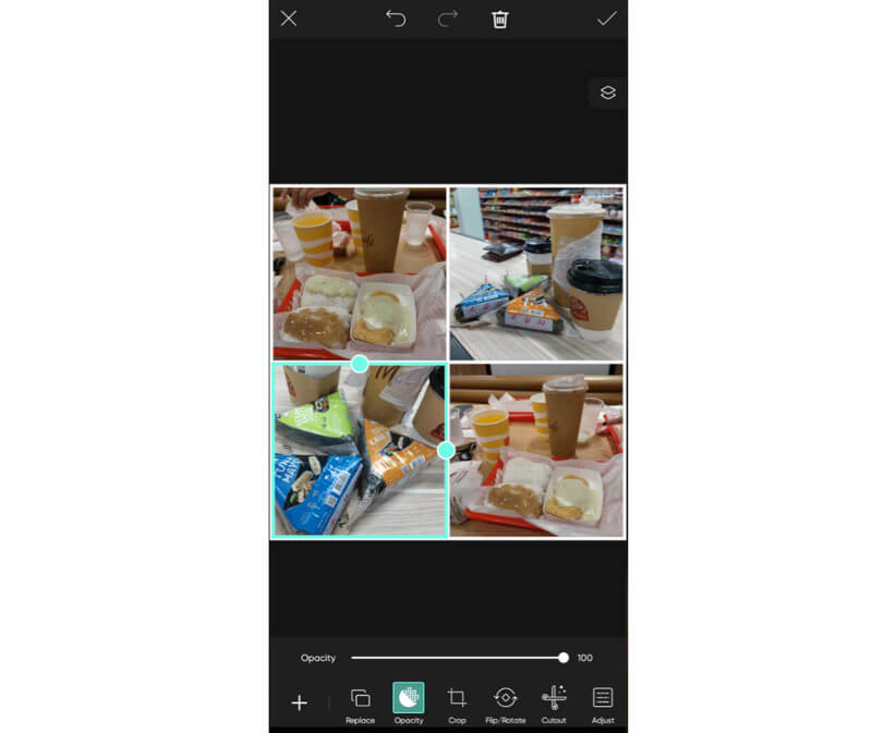 コラージュメーカー機能