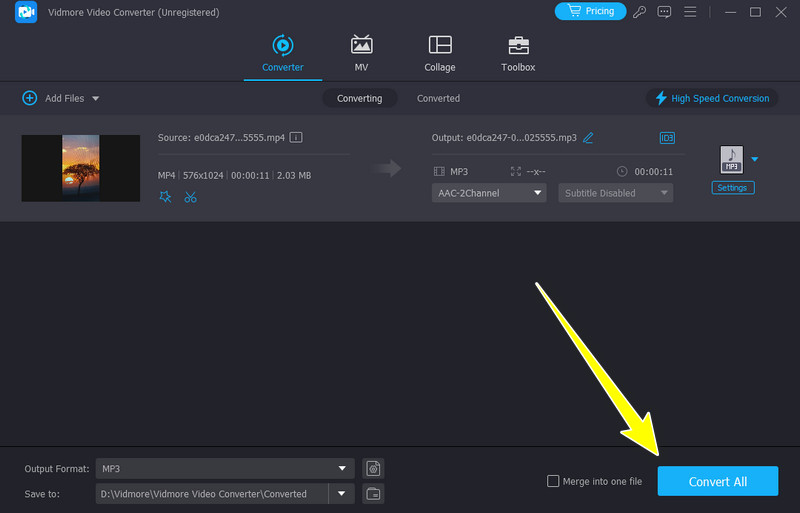 「すべて変換」ボタン