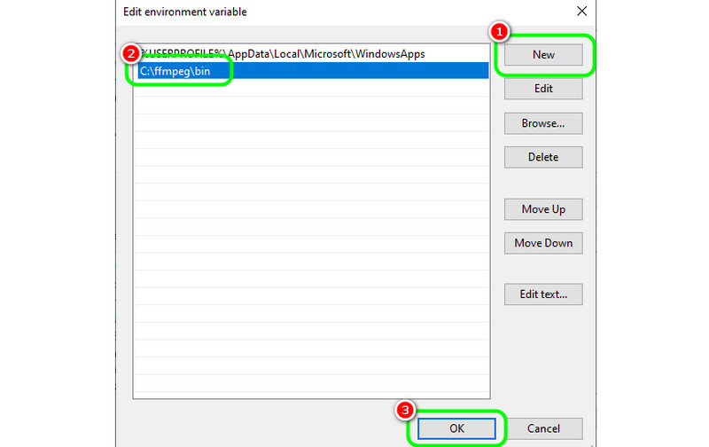 パソコンに FFmpeg をインストール