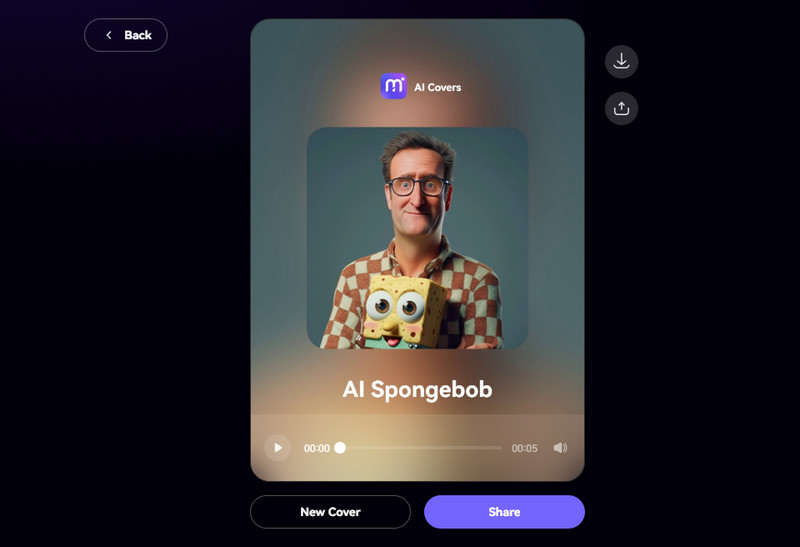 Media IO スポンジボブAIボイス