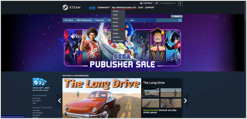 コンテンツページへ移動