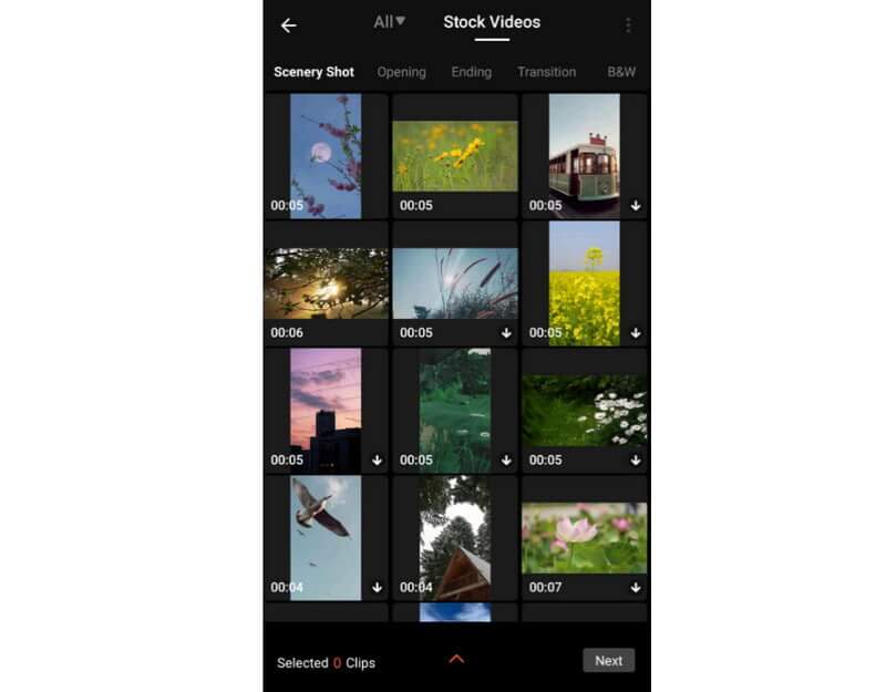ストック動画を提供