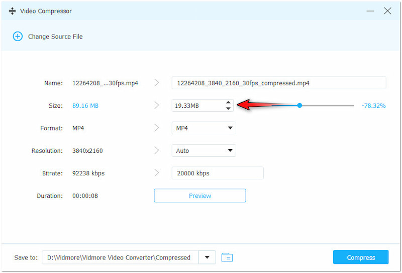 動画サイズの上限を設定