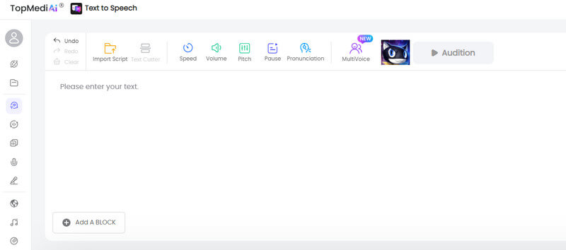 TopMedia 女神AIボイスジェネレーター