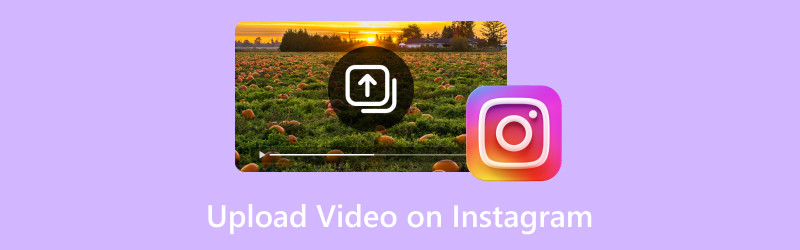 動画をInstagramにアップロードする
