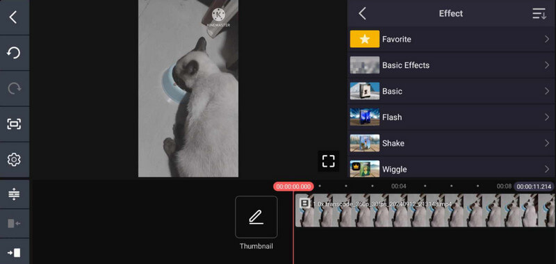 動画エフェクト機能