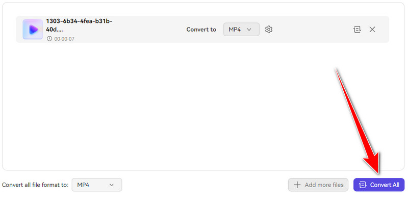 Convert All ボタン Media