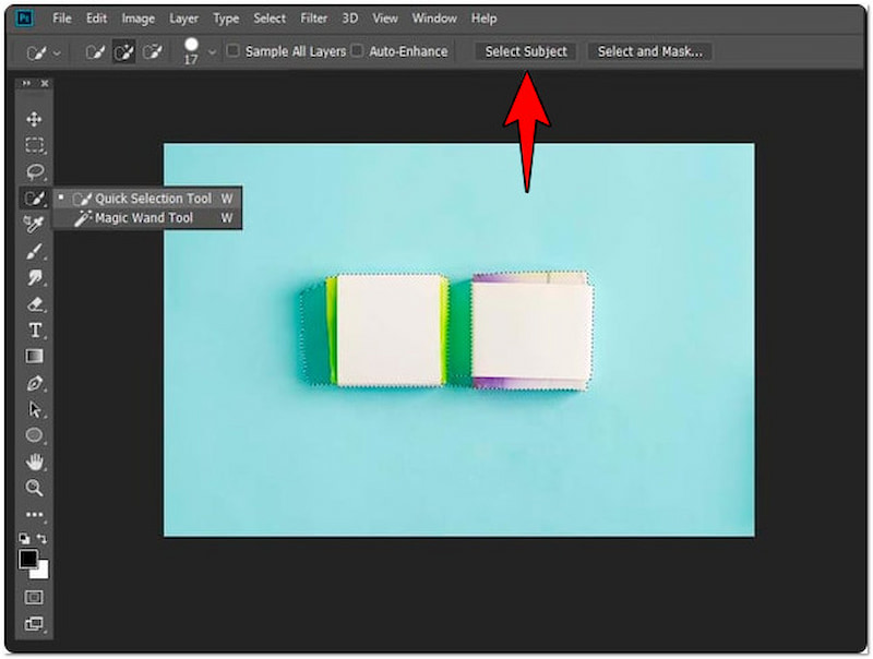 被写体画像を選択
