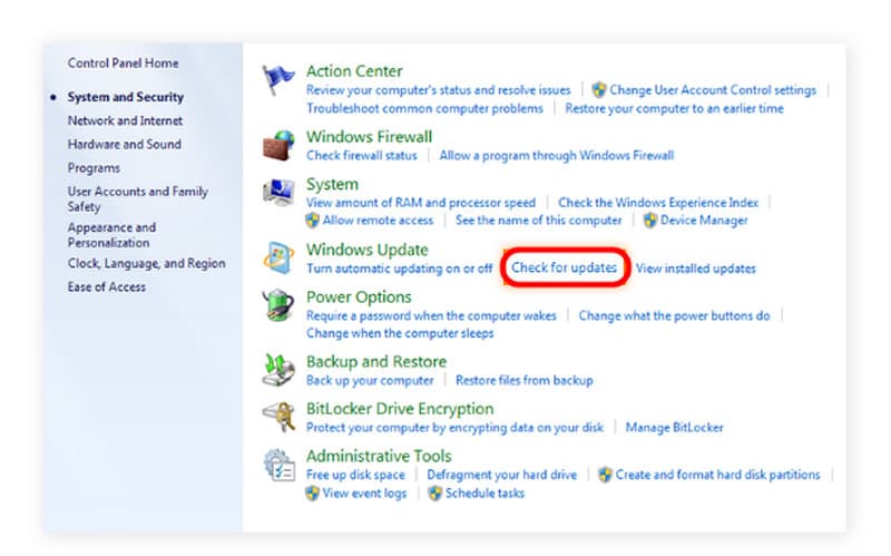 Windows 7 で Windows Update を使ってビデオドライバーを更新する