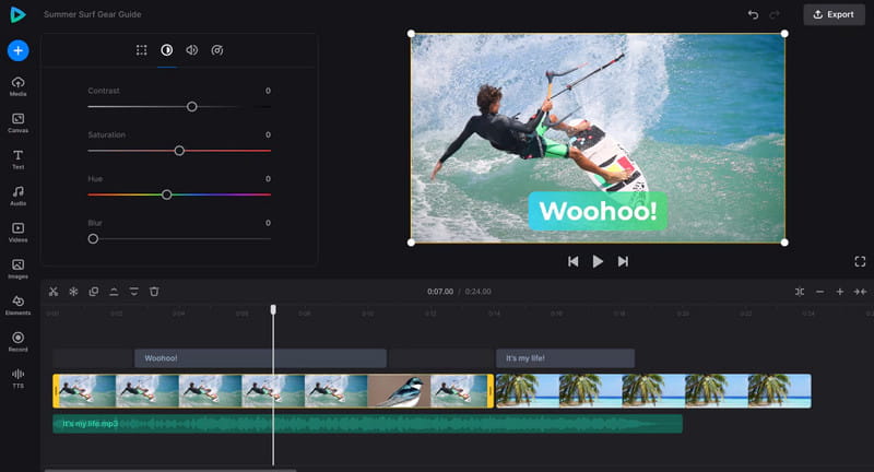 Clideo の Canva 代替