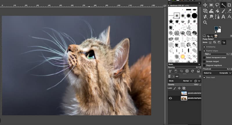 GIMP Photoshop 代替