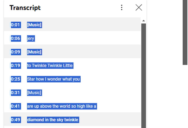 文字起こしをコンピューターに保存