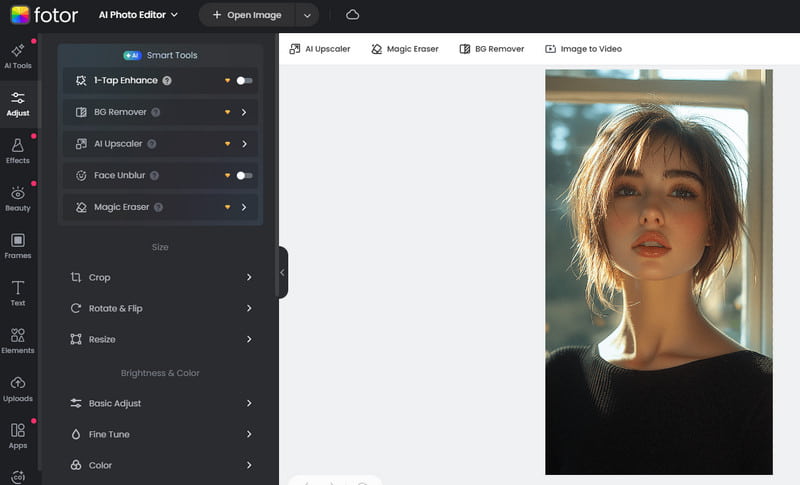Fotor Mac向け無料フォトエディター