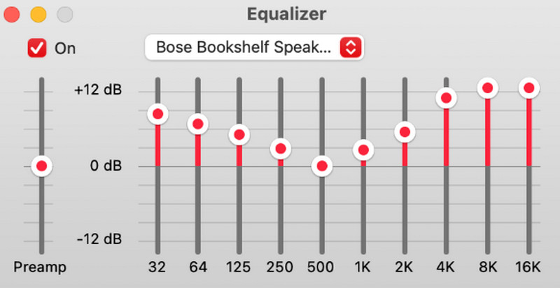 Mac用ミュージックイコライザー