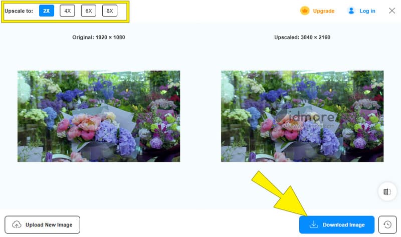 Bing AI Generator 画像強化とダウンロード