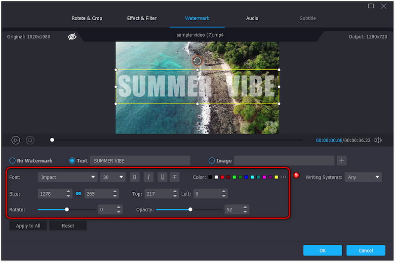 字幕スタイルをカスタマイズ