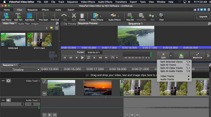 Videopad Editor for Mac