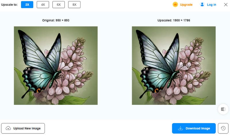 Vidmore 無料オンライン画像アップスケーラー