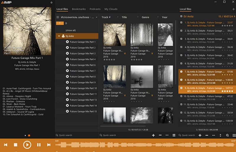 AIMP Windows向け音楽プレーヤー