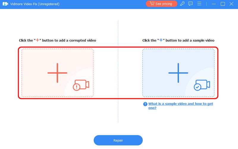 Click Plus Add Video Vidmore