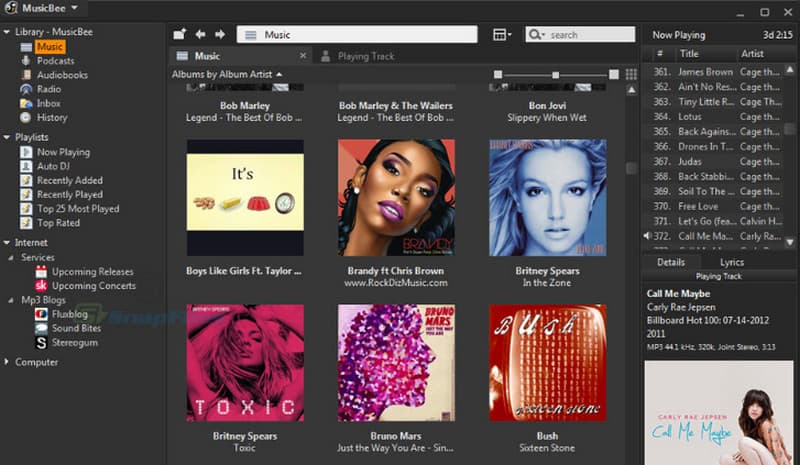 MusicBee Windows向け音楽プレーヤー