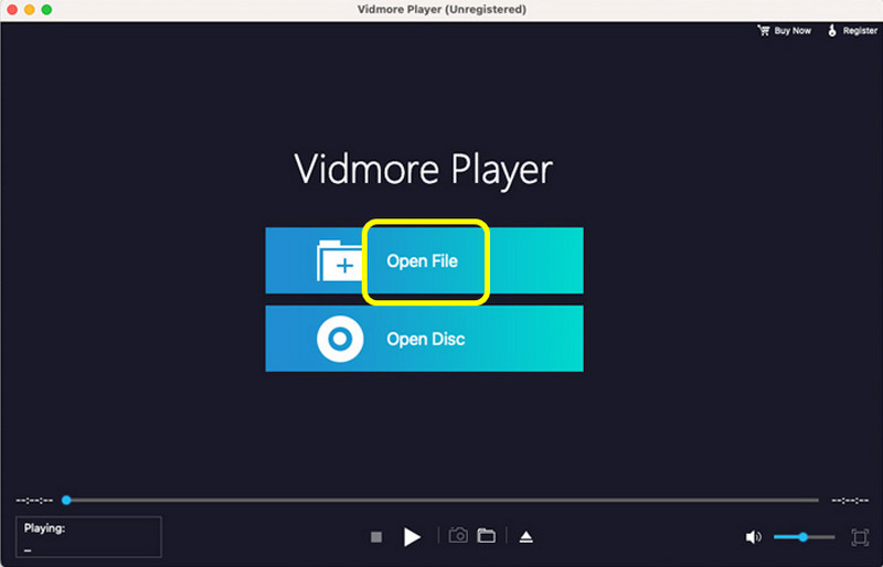 Open File Vidmore