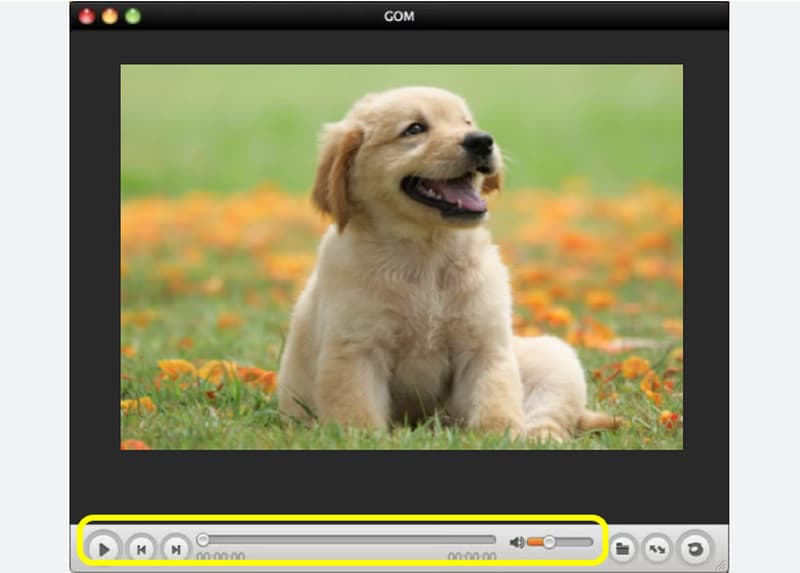 GOM Player で WMV を再生