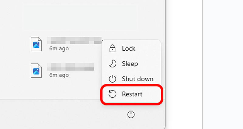 デバイスを再起動