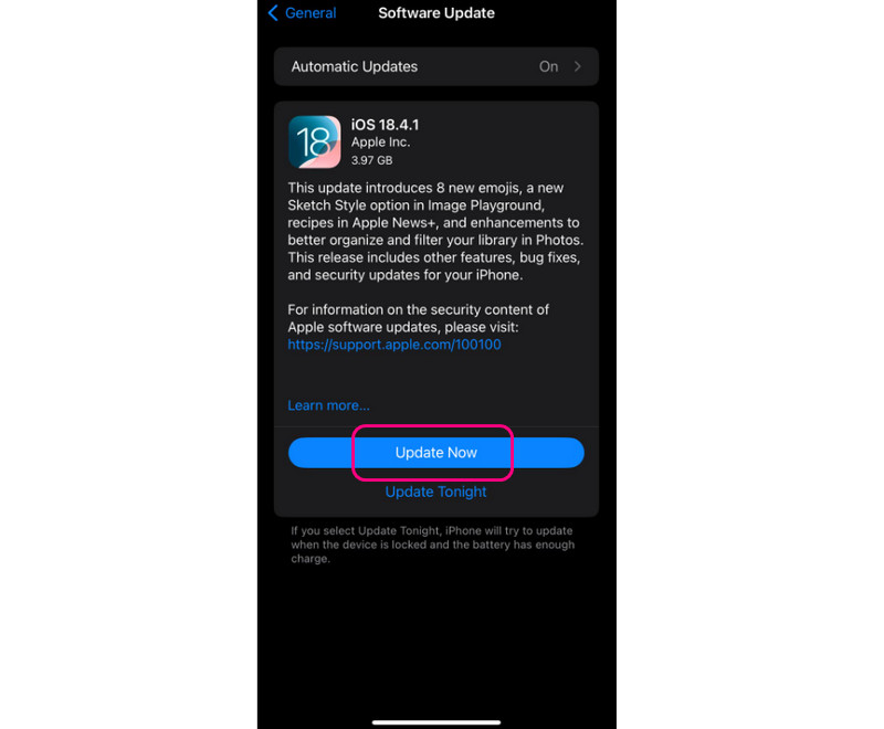 iOSをアップデートする